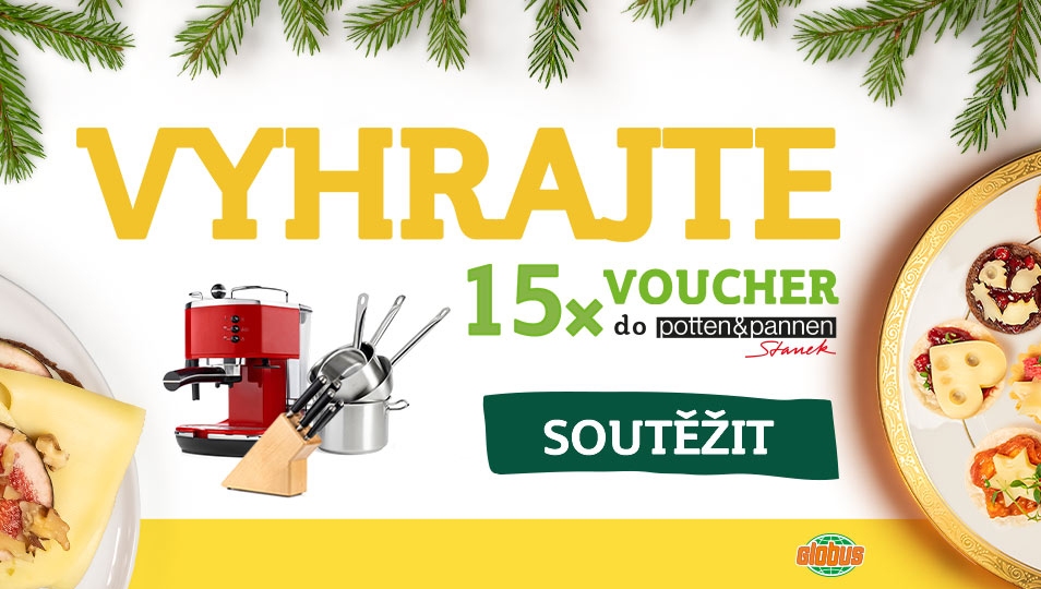 Vyhrajte 15x voucher v hodnotě 5000 Kč do Potten and Pannen!