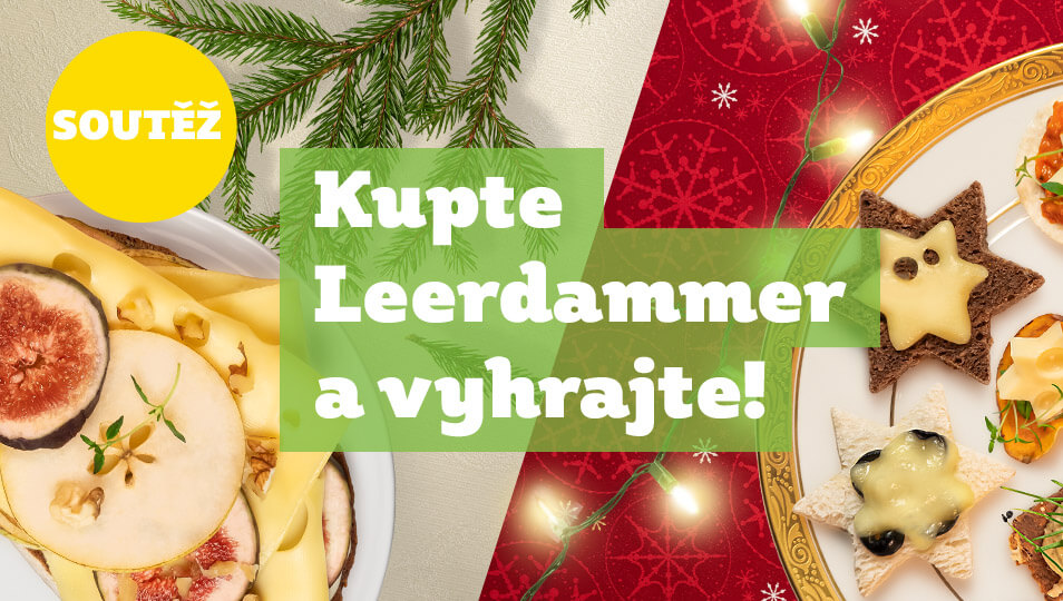 Kupte Leerdammer a vyhrajte!